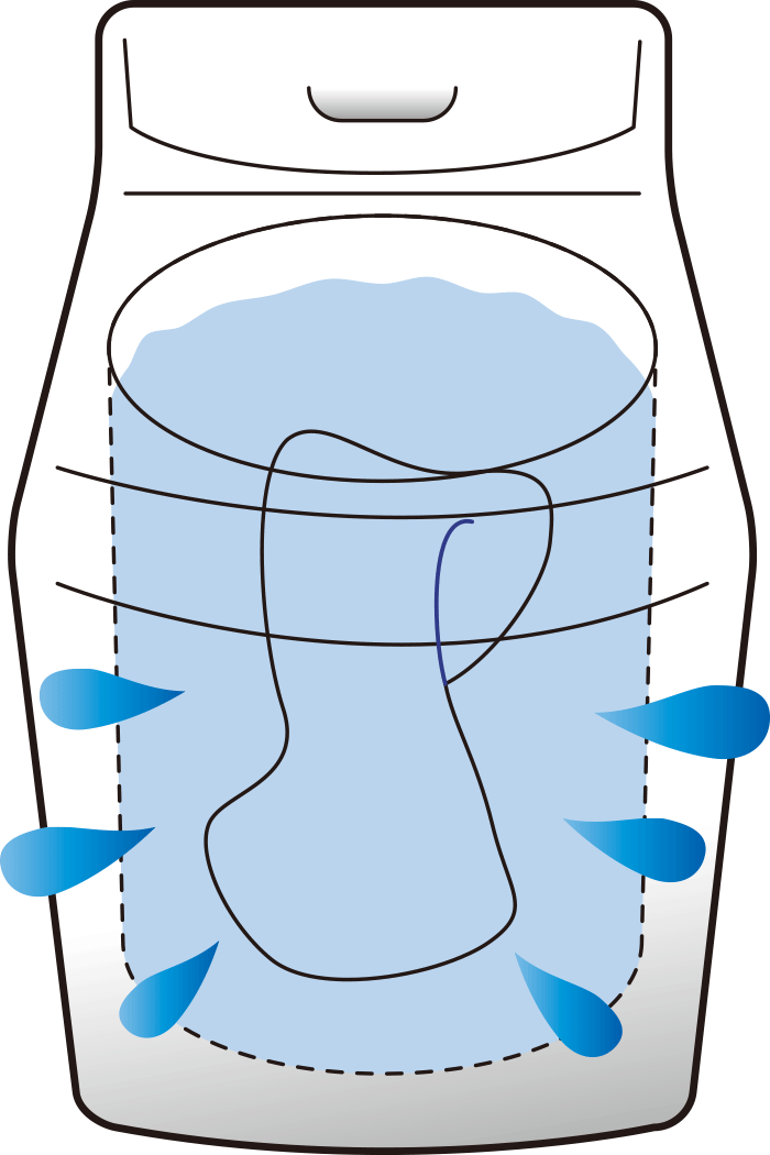 脱水(1回目)